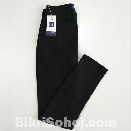 GAP Black Stretch Chinos- CAP